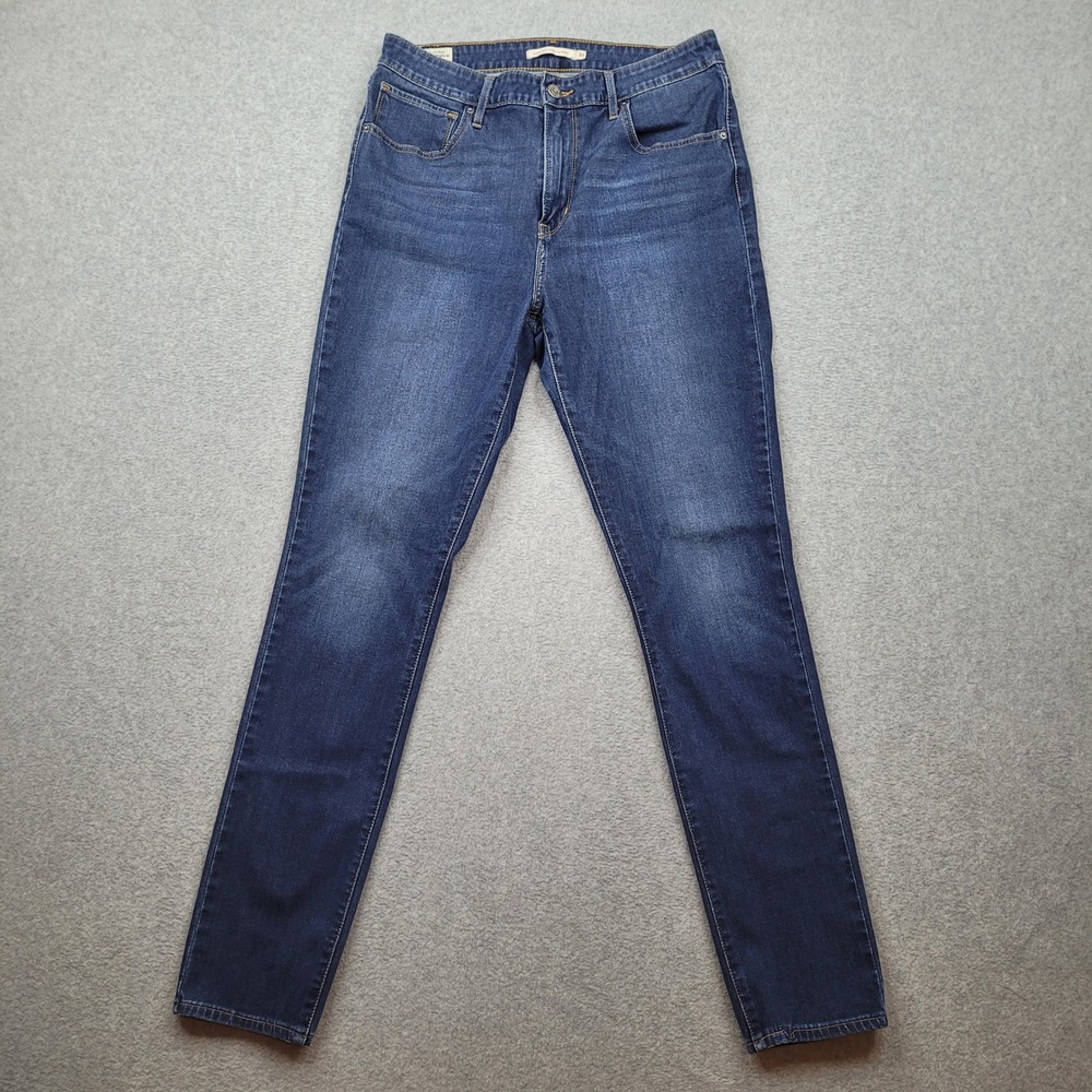 Levi's 721 High Rise Skinny Jeans Womens 31 Blue Premium Denim Stretch